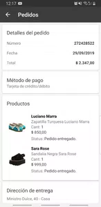No me llegó el pedido