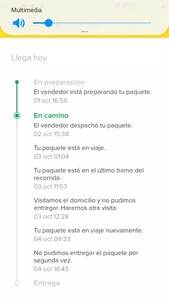 Dijeron haber pasado y no es cierto. quiero recibir mi producto