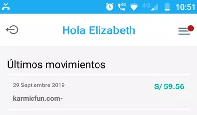 Que venden que se me ha hecho descuento en mi tarjeta