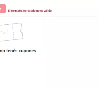 Cupon de descuento falso