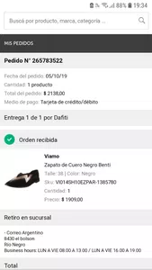 No me figura pago recibido y ya abone correctamente