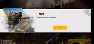 Suspendieron mi cuenta