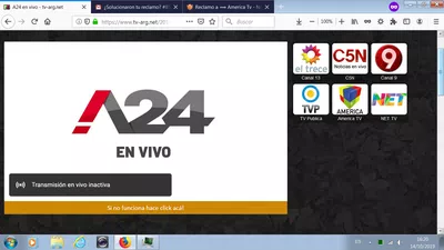 No abre a 24 online