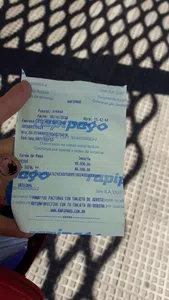 Nunca me llego los materiales que abone en rapi pago