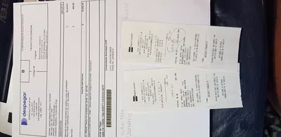 Estafa en cuanto al paquete pagado-devolucion de dinero