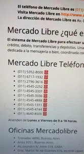 Quiten los telefonos proporcionados aqui ninguno funciona
