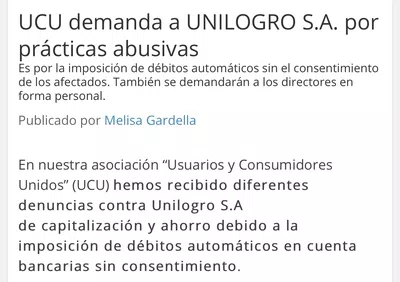 Me descuentan por débito automático plata de mi cuenta bancaria sin mi permiso