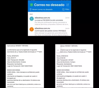 Me estafaron
