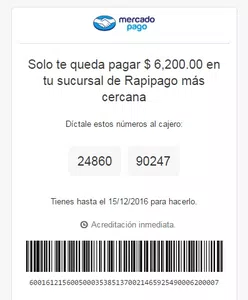Devolución del dinero