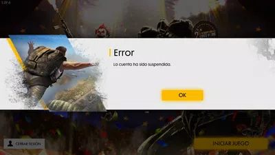 Me suspendieron mi cuenta