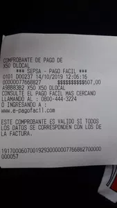 No me llega mi pedido