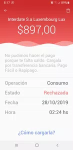 Me están intentando cobrar por débito