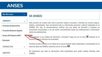 No puedo entrar a la pagina anses me dice caudoco