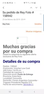 No me enviaron mi pedido que está pago desde el 1/4/19