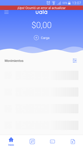 Problemas de la app