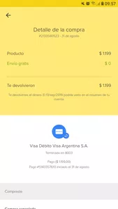 No me devolvieron el dinero