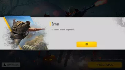 Me suspendieron la cuenta
