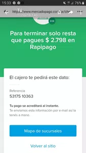 Devolución de dinero