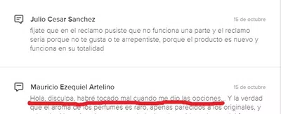 Mercado libre te hace pagar las devoluciones por mas que sea un error