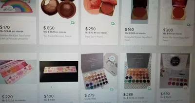 Productos piratas en mercado libre anexo pagina oficial  https://www.toofaced.co