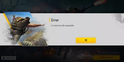 Me suspendieron la cuenta