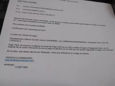 No reconocen mis pagos y recibo amenazas