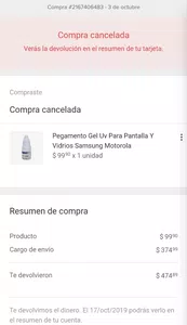 No me devuelven mi dinero