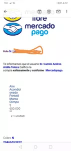 Me estafaron me robaron por medio de mercado libre por el camilo andres ardila t