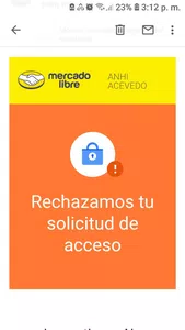 Rechazan mi solicitud para recuperar contraseña