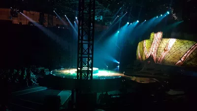 Cirque Du Soleil Ubicación pésima en show de Medellín Colombia