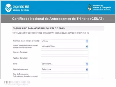 Infracciones provinciales en ruta nacional
