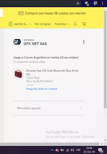 Envío por correo