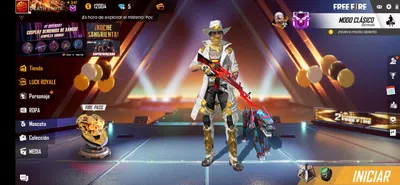Cuenta de free fire robada