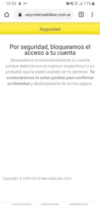 Suspensión, me contactan poñara validar datos y nunca me contactan