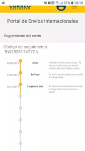 Tengo un envió en aduana y no lo despachan al correo