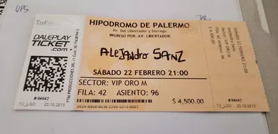 Diferencia en valor de la entrada al valor pagado