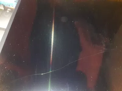 Me lo trajeron rayado