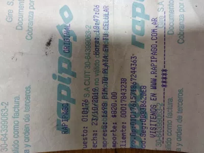 Denuncia de estafa por solicitud de prestamo