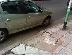 Irresponsables mal estacionados!!!