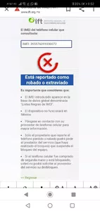 Celular robado y vendido por mercado libre