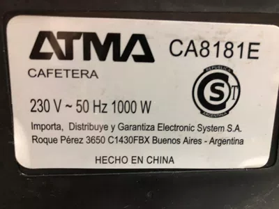 Falta de repuesto - jarra de la cafetera -