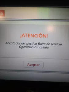 El autoservicio me comió mi dinero