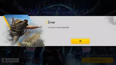 Mi cuenta fue baneada
