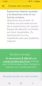 No me devolvvieron mi dinero