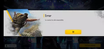 La cuenta a sido suspendida