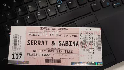La entrada no llegó!