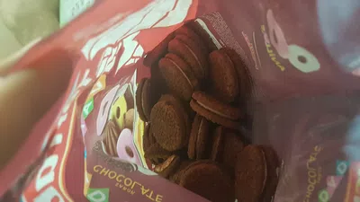 Me vinieron solo melba en un paquete de masitas