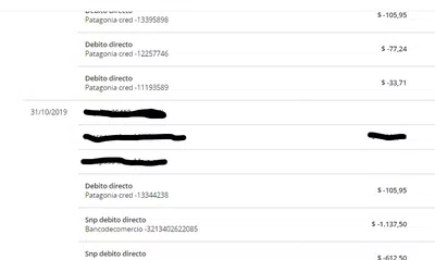 Me sacaron plata de más de mi cuenta