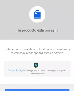 Estado en reprogramacion  no llega producto