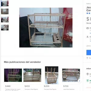 Venta de trampas para aves